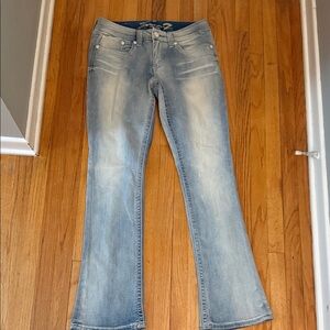 Seven7 Light Blue Flare Jeans